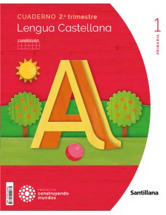 CUADERNO LENGUA 2 1ºPRIMARIA CUADRICULA CONSTRUYENDO MUNDOS 2023